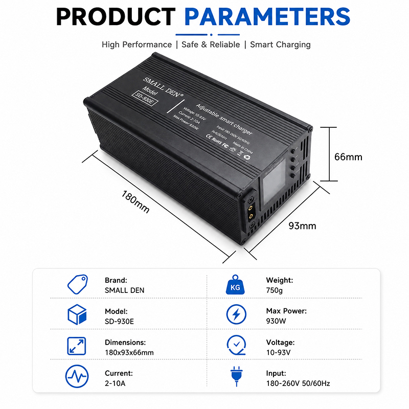Chargeur rapide intelligent de - 84V 20A Smart Charger avis et prix