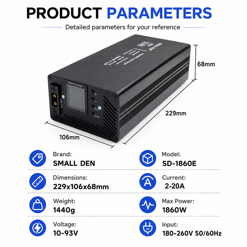 Chargeur rapide intelligent de - 84V 20A Smart Charger avis et prix
