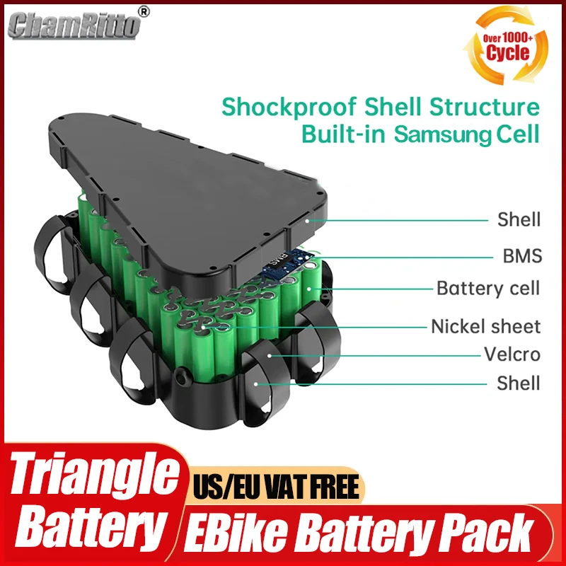 Batterie de vélo électrique 60 - 72V 50Ah 21700 Lithium Battery avis et prix