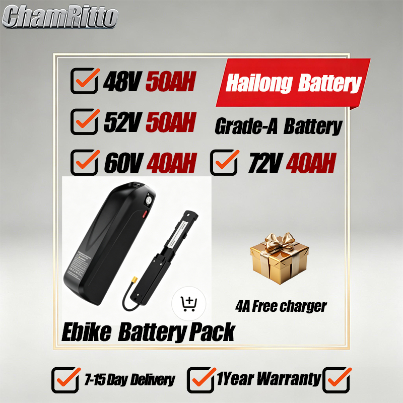 Batterie de vélo électrique 21 - 72V 50Ah 21700 Lithium Battery avis et prix