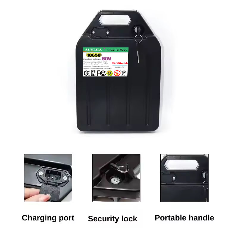 HarleyBatteryCitycocoElectricB - 60V 50Ah Electric Scooter Battery avis et prix